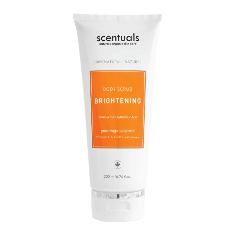 Natural & Organic Skin Care  Brightening Body Scrub | Scentuals